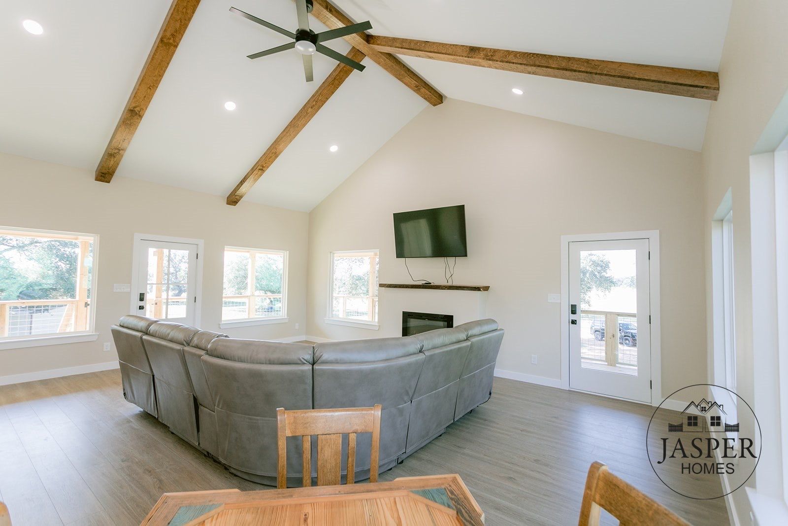 Edna ranch house custom home by Jasper Homes — photo 20