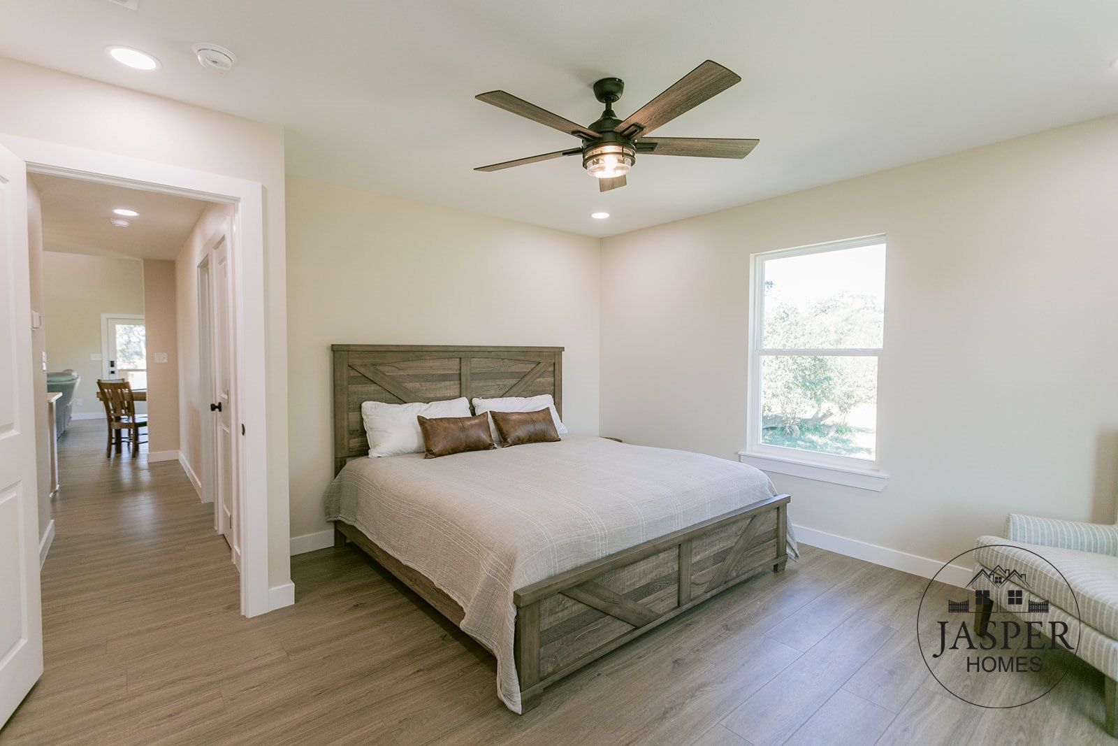 Edna ranch house custom home by Jasper Homes — photo 94