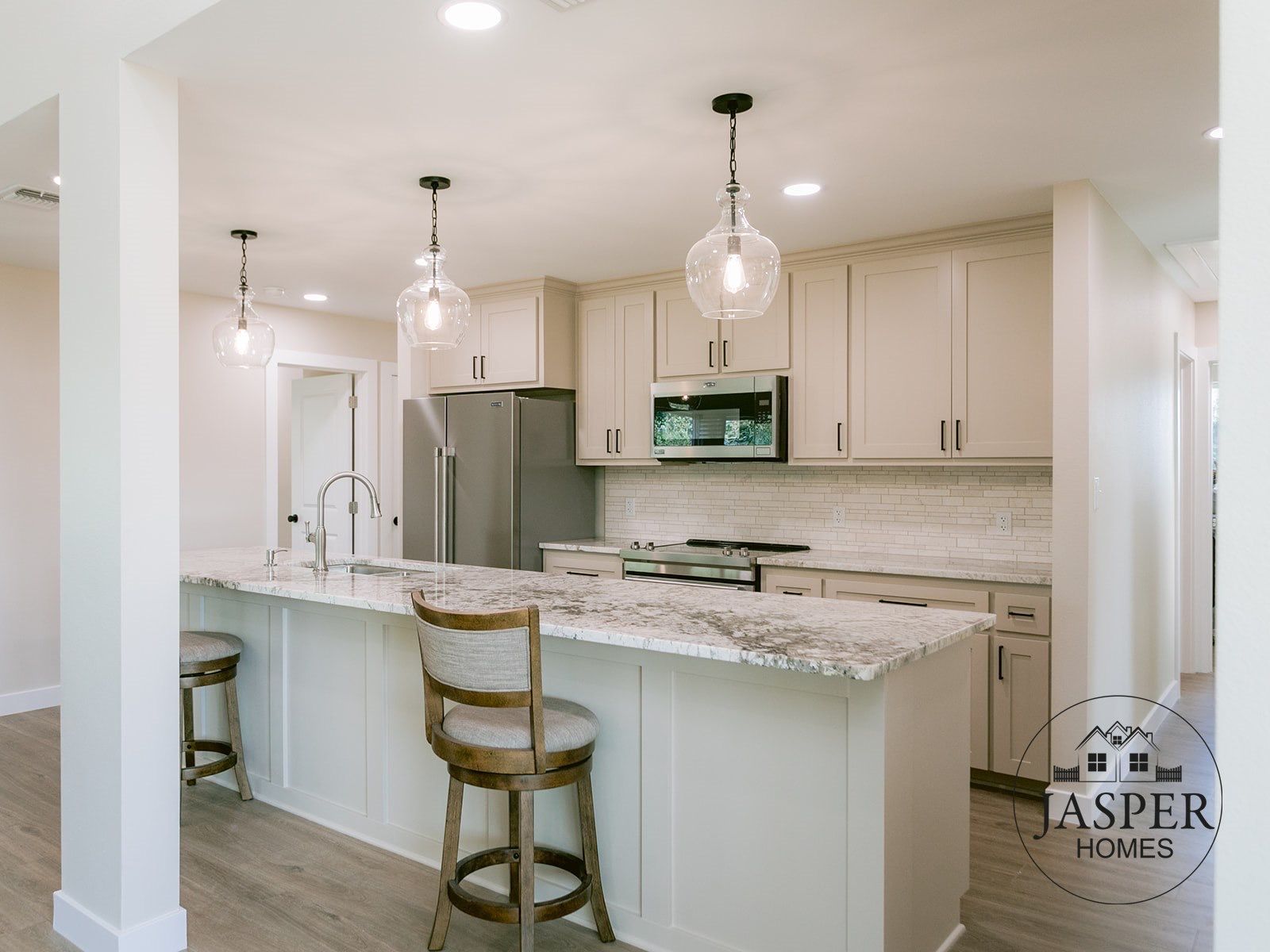 Edna ranch house custom home by Jasper Homes — photo 23