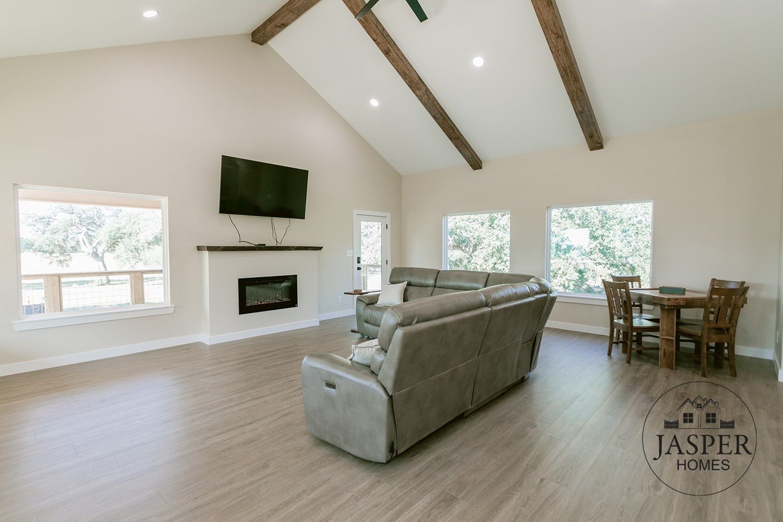 Edna ranch house custom home by Jasper Homes — photo 18