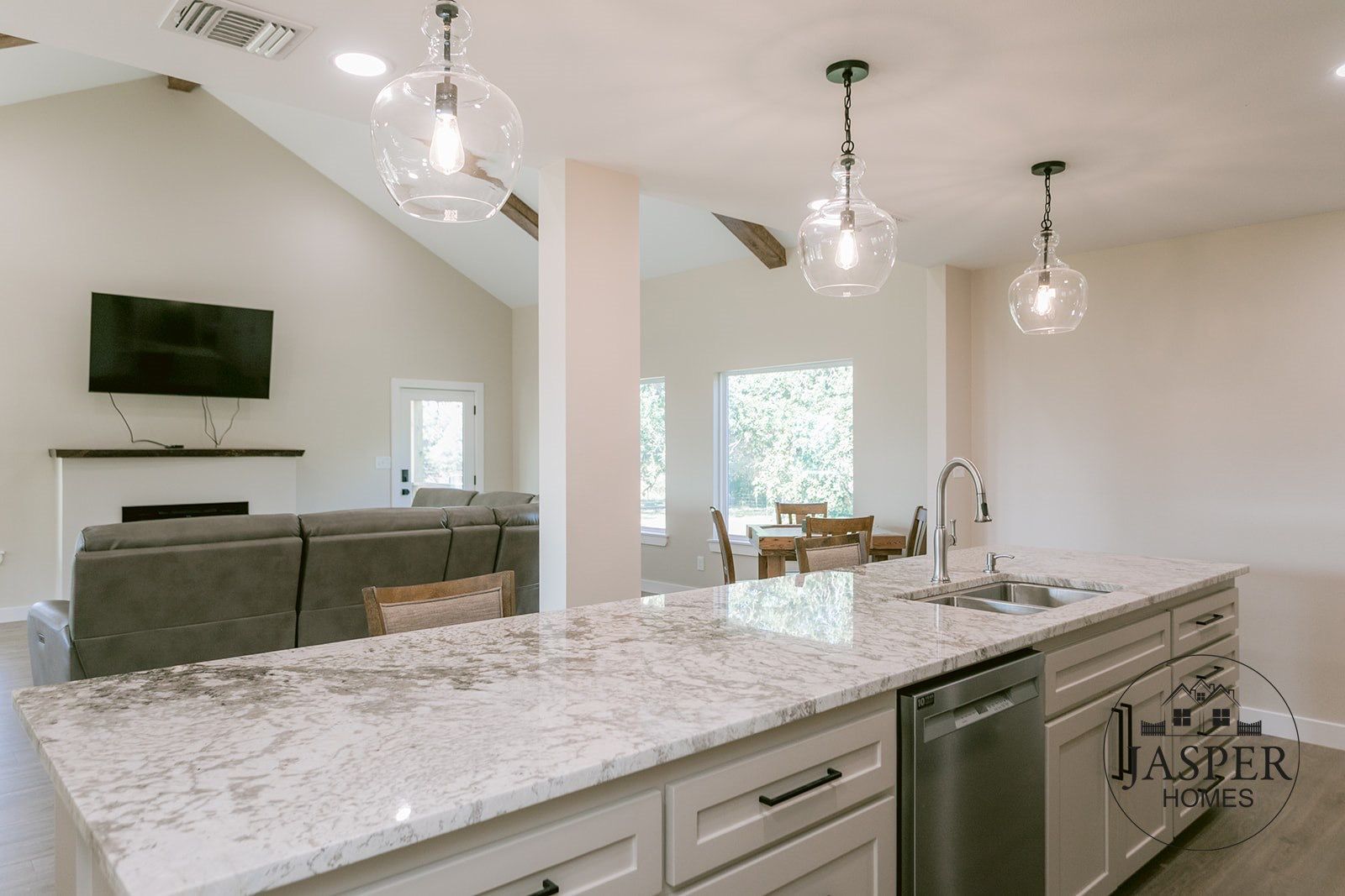 Edna ranch house custom home by Jasper Homes — photo 28