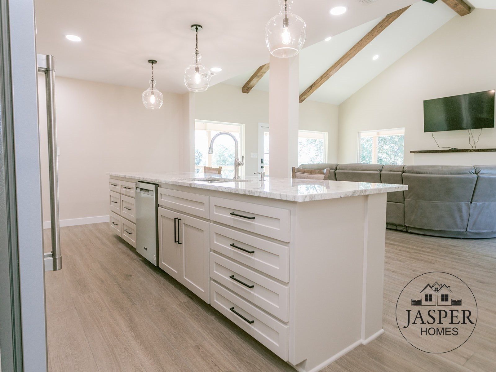 Edna ranch house custom home by Jasper Homes — photo 34
