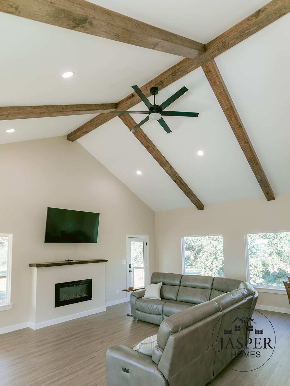 Edna ranch house custom home by Jasper Homes — photo 53