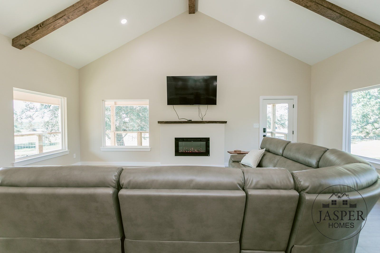Edna ranch house custom home by Jasper Homes — photo 19